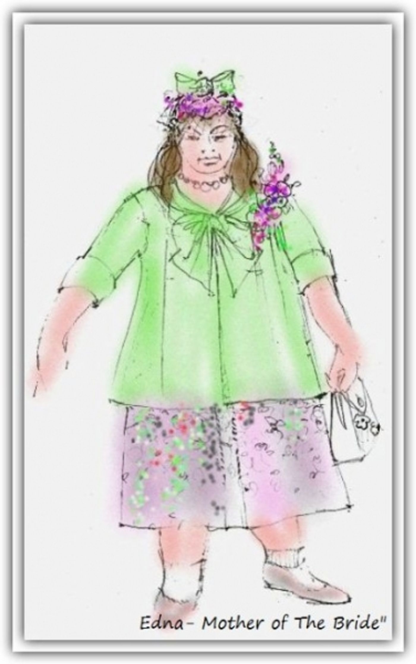 Photo Flash: Costume Sketches for Engeman's HAIRSPRAY Photo Flash: Costume Sketches for Engeman's HAIRSPRAY Image