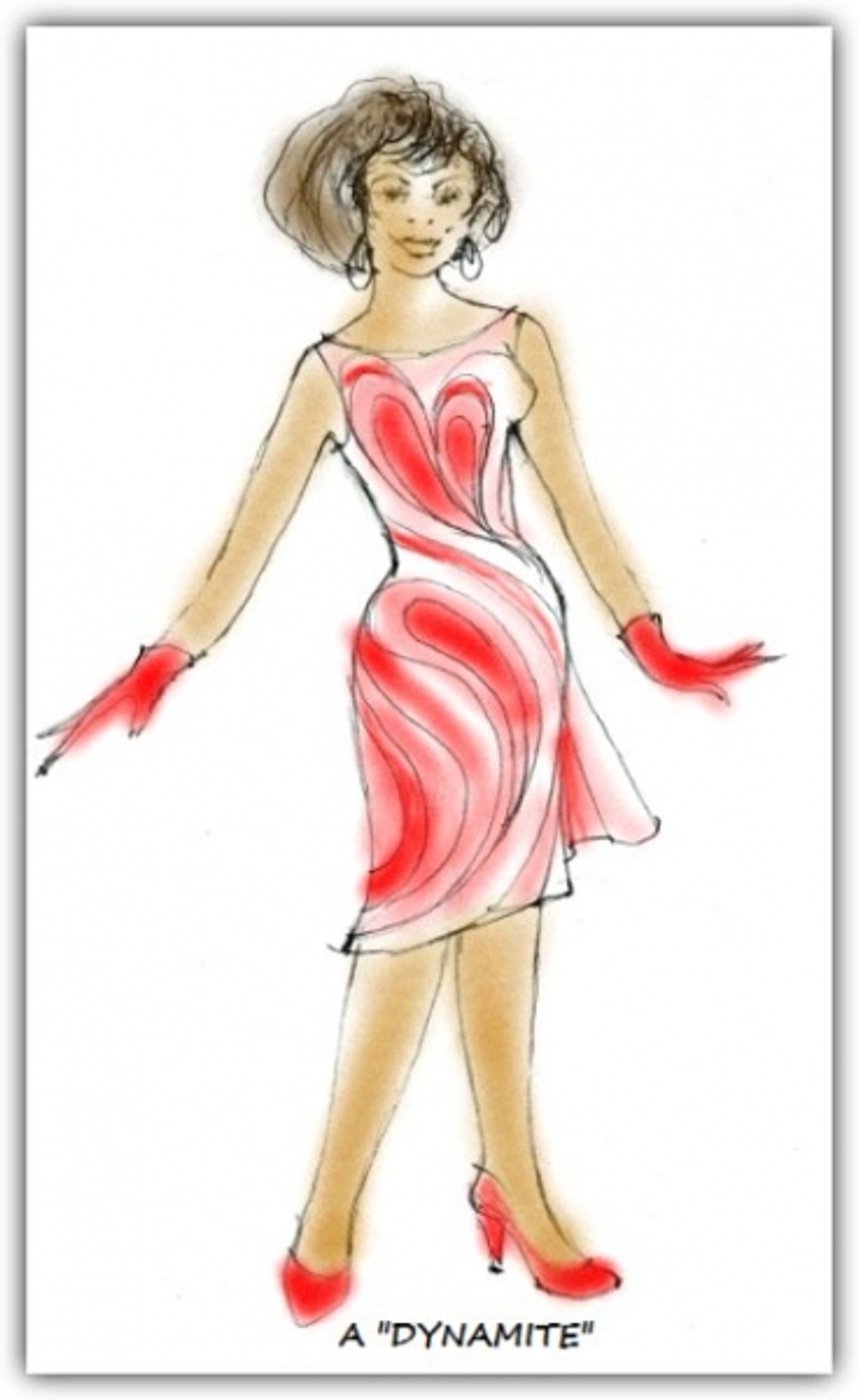 Photo Flash: Costume Sketches for Engeman's HAIRSPRAY Photo Flash: Costume Sketches for Engeman's HAIRSPRAY Image