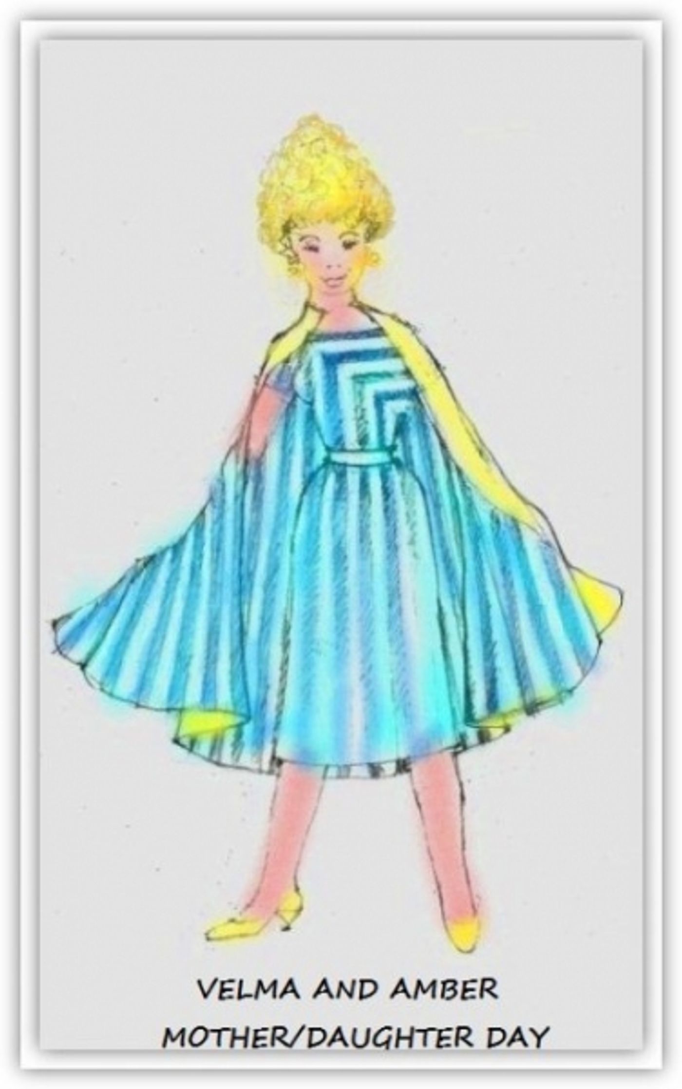 Photo Flash: Costume Sketches for Engeman's HAIRSPRAY Photo Flash: Costume Sketches for Engeman's HAIRSPRAY Image