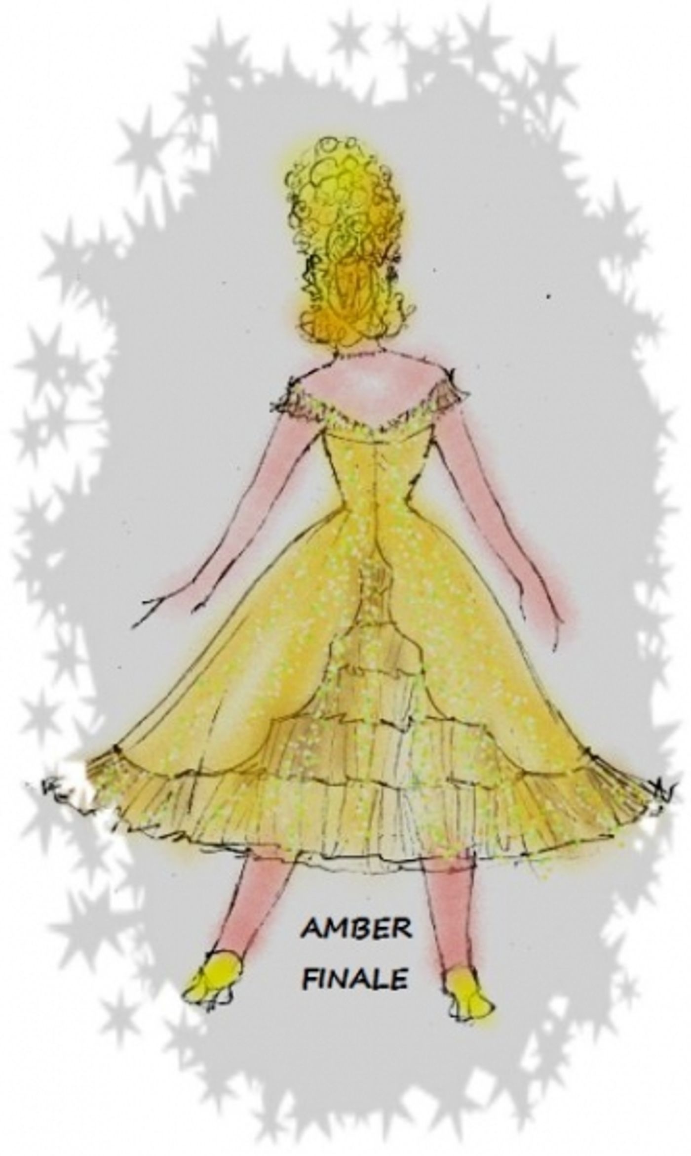 Photo Flash: Costume Sketches for Engeman's HAIRSPRAY Photo Flash: Costume Sketches for Engeman's HAIRSPRAY Image