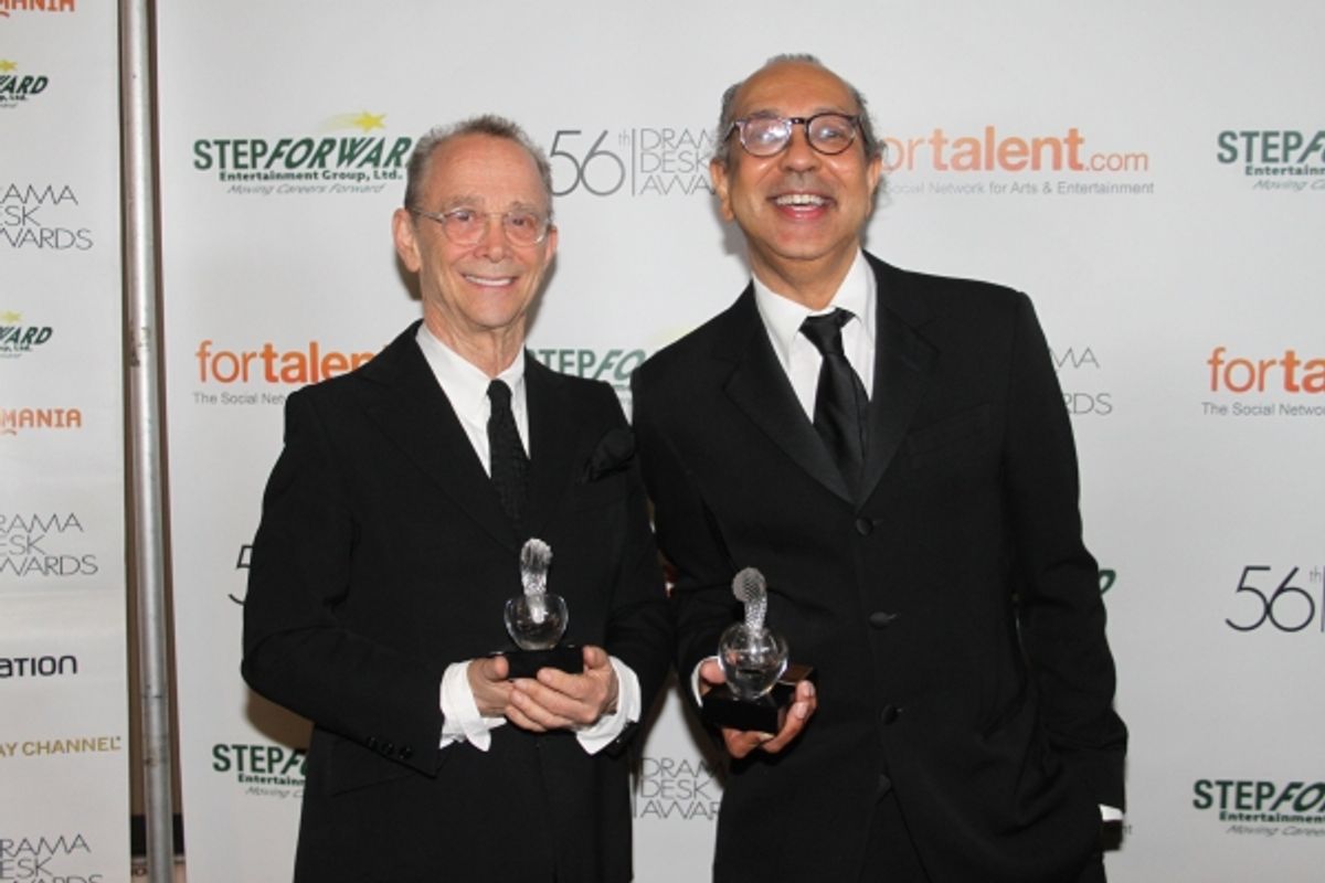 Joel Grey and George C. Wolfe at 