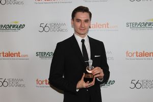 Seth Numrich accepting for War Horse @ BroadwayWorld Seth Numrich accepting for War Horse Photo