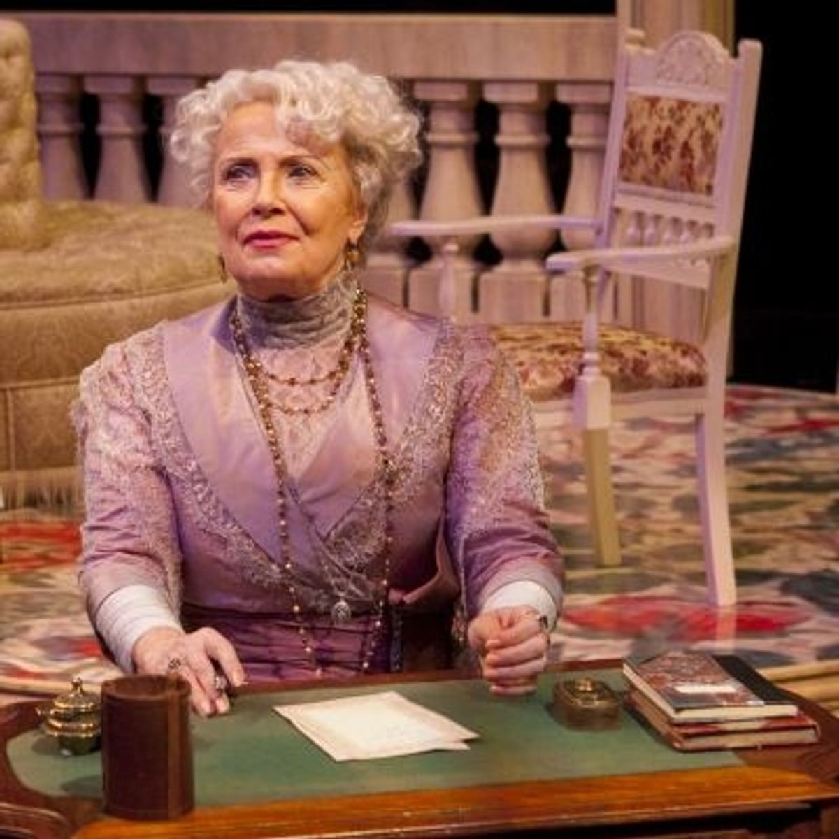 Elizabeth Shepherd as Mrs. Higgins at 