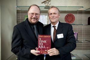 Rupert Holmes and John Grisham @ BroadwayWorld Rupert Holmes and John Grisham Photo