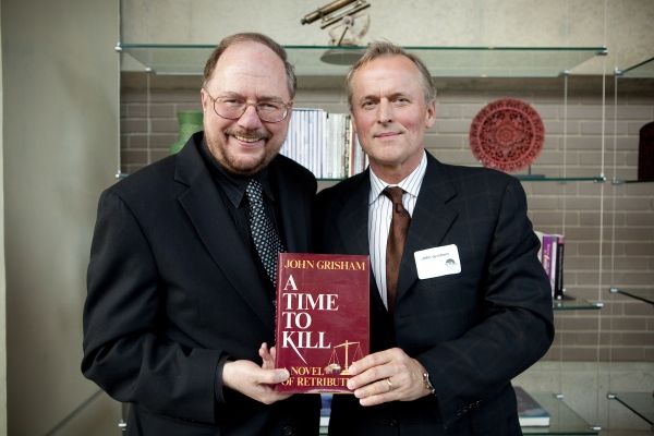 Rupert Holmes and John Grisham  Photo