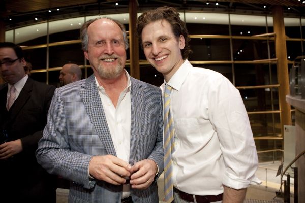 John C. Vennema (Lucien Wilbanks) and Sebastian Arcelus (Jake Brigance)  Photo