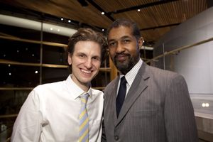 Sebastian Arcelus (Jake Brigance) and Dion Graham @ BroadwayWorld Sebastian Arcelus (Jake Brigance) and Dion Graham Photo