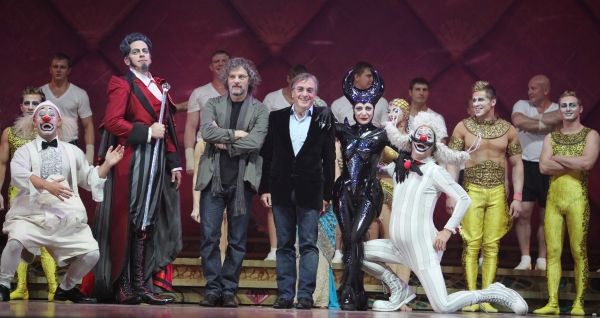 Writer and Director Francois Girard & Cirque du Soleil president and CEO Daniel Lamar Photo