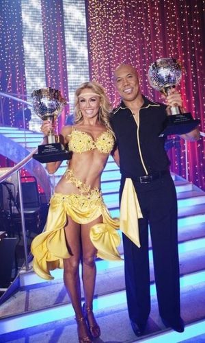 Hines Ward, Kym Johnson Photo
