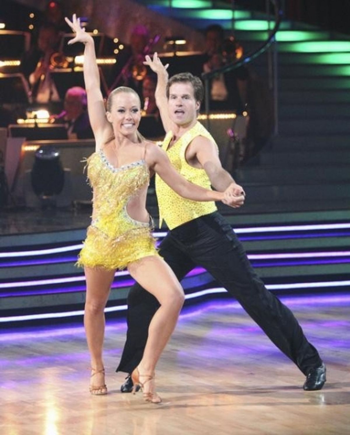 Kendra Wilkinson, Louis Van Amstel at 