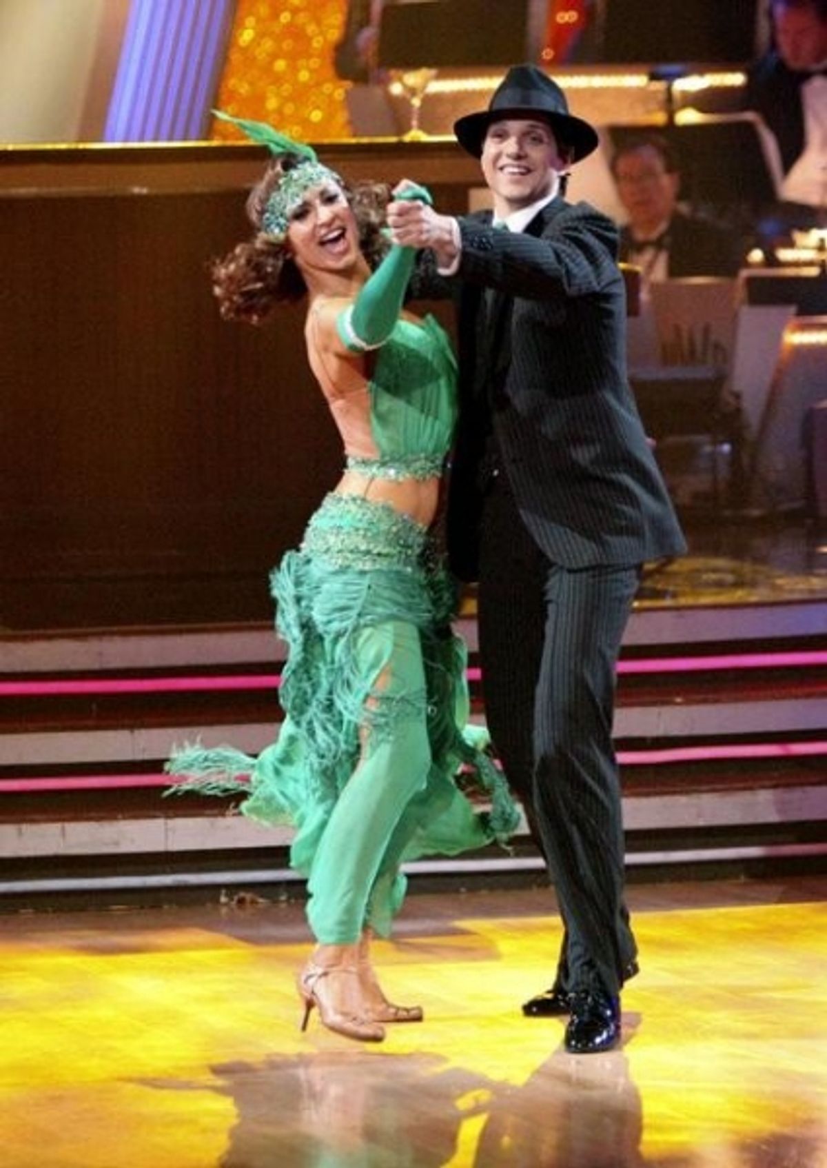 Karina Smirnoff, Ralph Macchio at 