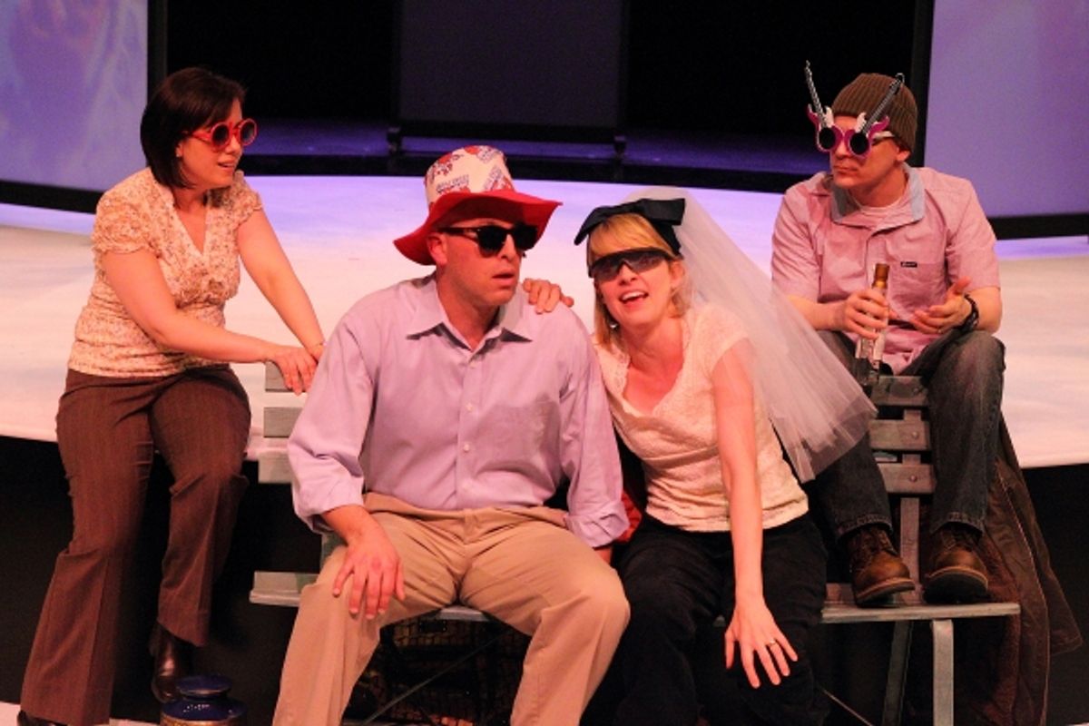 Dana Mierlak, Jamie Cordes, Maria Couch and Jim Poulos at 