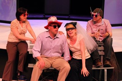 Dana Mierlak, Jamie Cordes, Maria Couch and Jim Poulos Photo