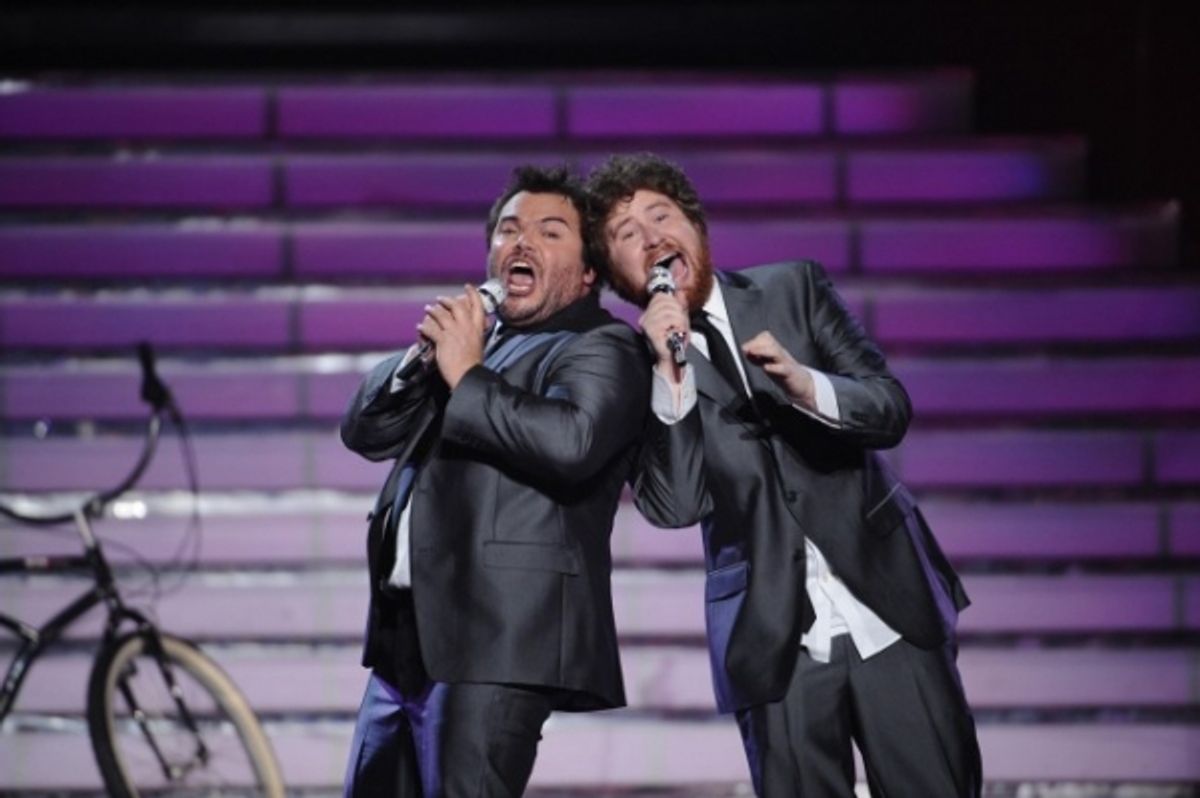 Jack Black, Casey Abrams at 