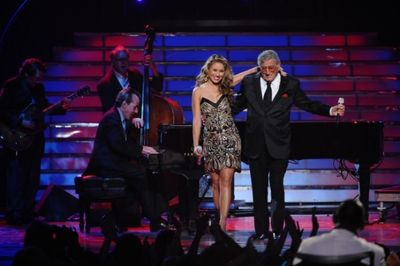Hayley Reinhart, Tony Bennett Photo