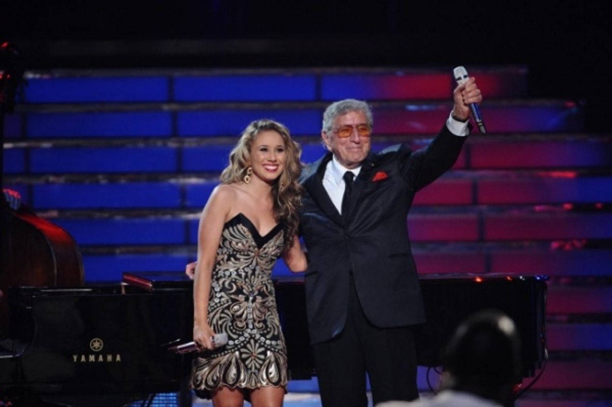 Hayley Reinhart, Tony Bennett at 