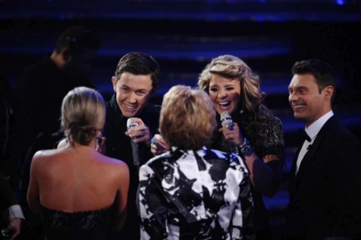 Scotty McCreery, Lauren Alaina at 