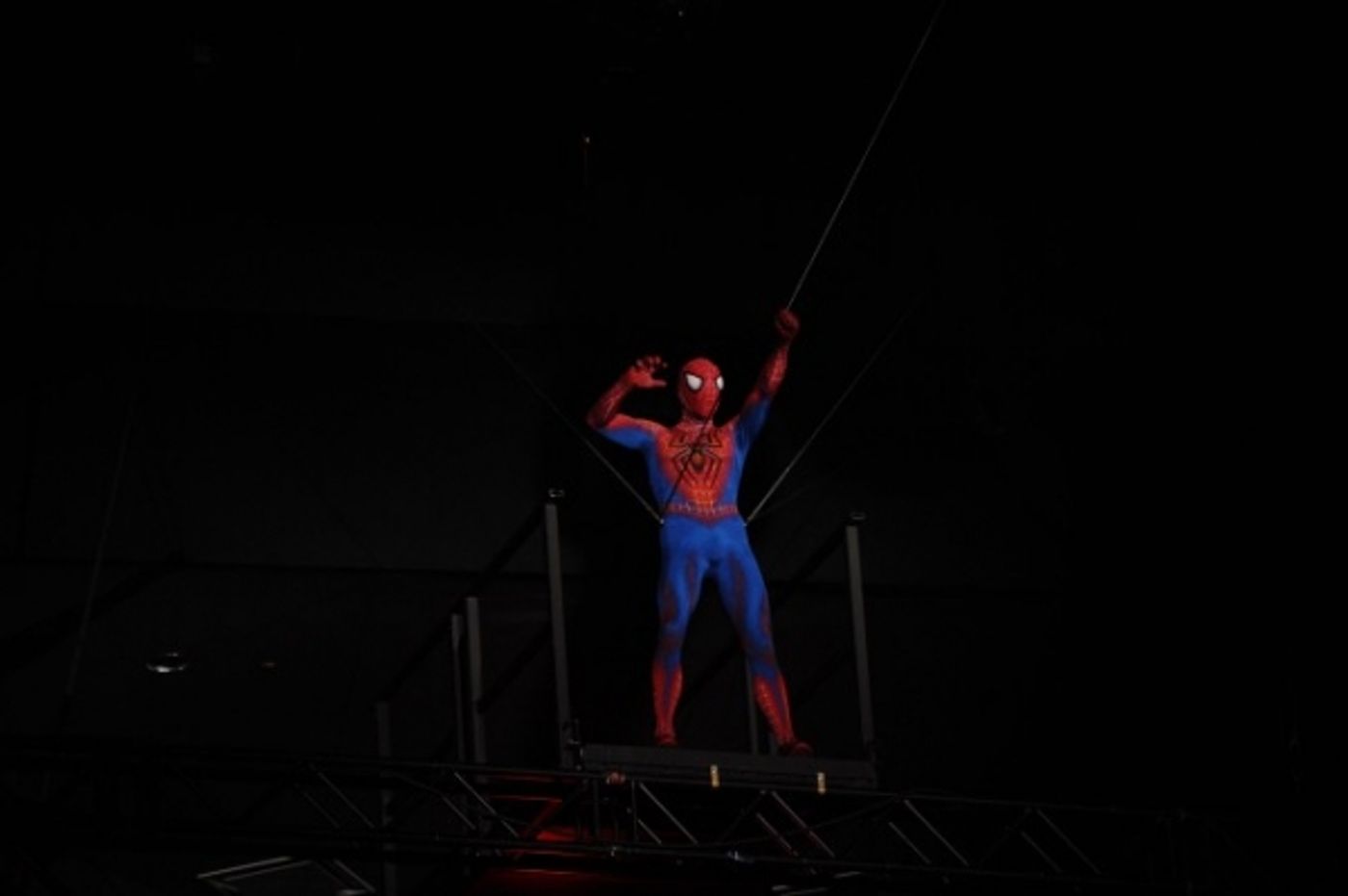Photo Coverage: SPIDER-MAN Swings Onto AMERICAN IDOL Finale!  Image