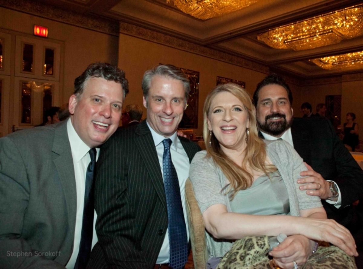 Billy Stritch, Doug Major, Lisa Lampanelli at 