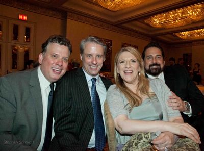 Billy Stritch, Doug Major, Lisa Lampanelli Photo