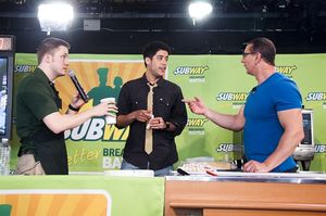 Dan Domenech & Robert Irvine Photo