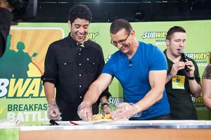 Dan Domenech & Robert Irvine Photo