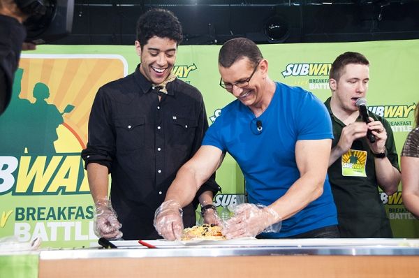 Dan Domenech & Robert Irvine Photo