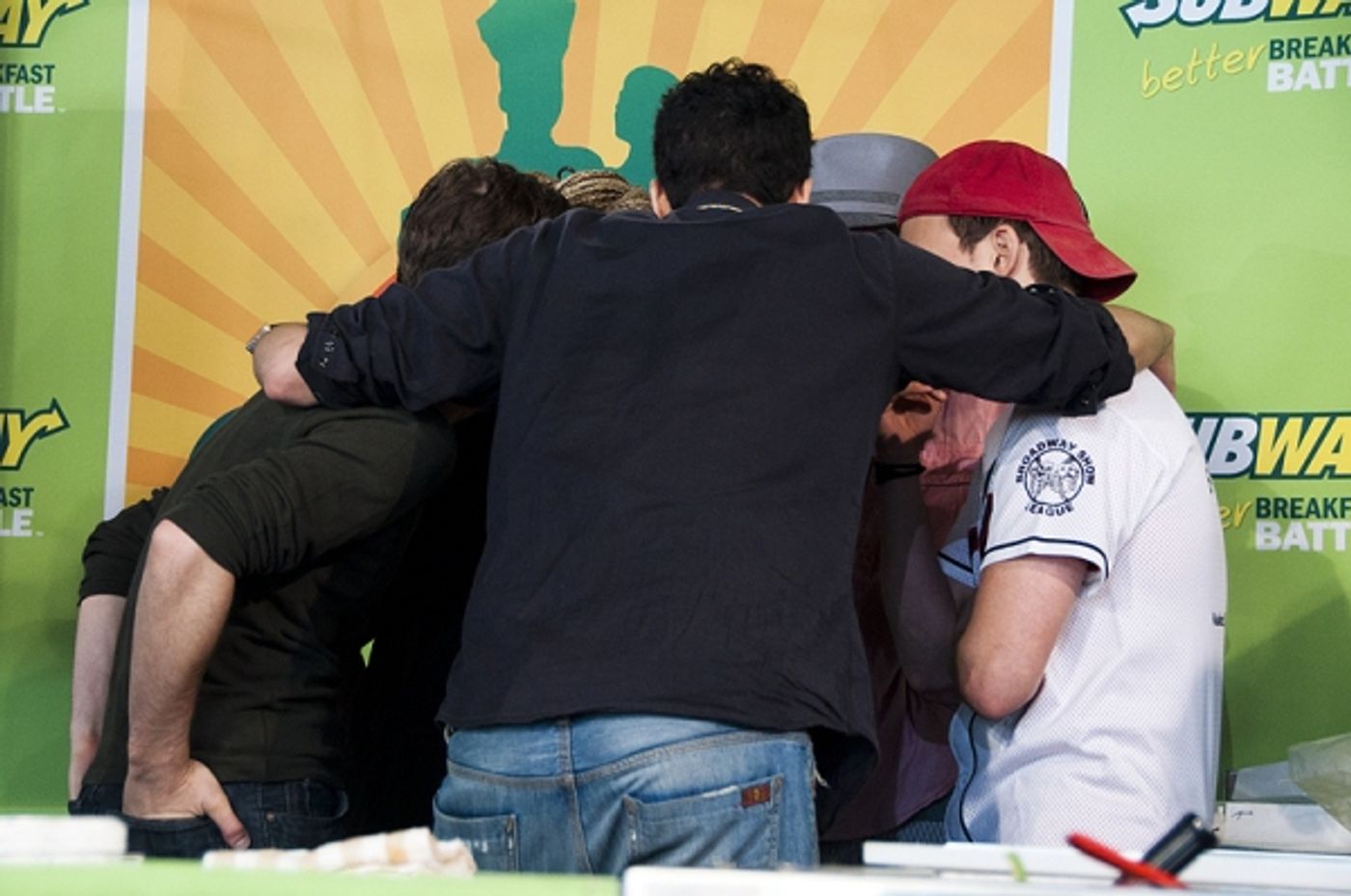 Photo Coverage: Celebrity Chef Robert Irvine Challenges ROCK OF AGES in Subway's Contest  Image