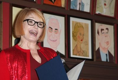 Ellen Barkin attending the 61st Annual Outer Critics Circle Awards Party at Sardi's i Photo