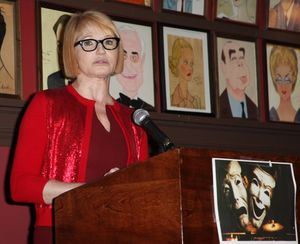 Ellen Barkin attending the 61st Annual Outer Critics Circle Awards Party at Sardi's in New York City. @ BroadwayWorld Ellen Barkin attending the 61st Annual Outer Critics Circle Awards Party at Sardi's i Photo