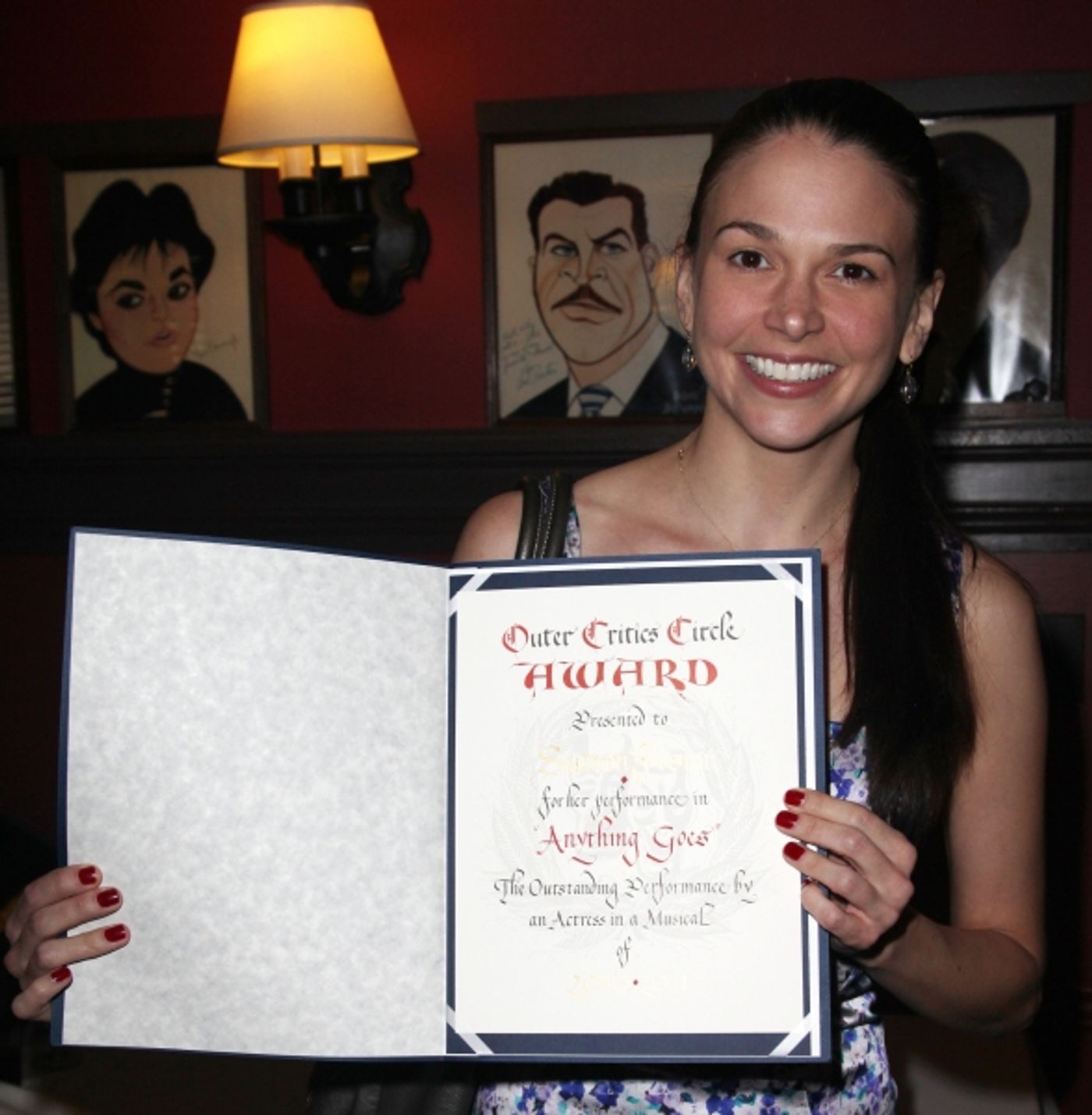 Photo Coverage: MORMON, Foster, Rylance & More Win Big at Outer Critics Circle Awards!  Image