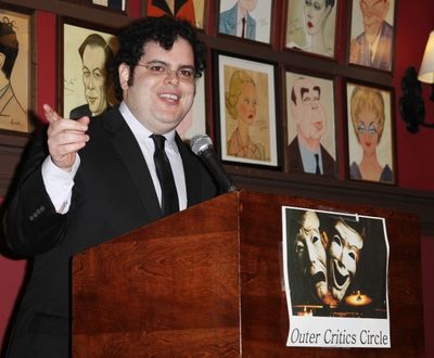 Josh Gad attending the 61st Annual Outer Critics Circle Awards Party at Sardi's in Ne Photo