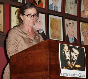 Frances McDormand attending the 61st Annual Outer Critics Circle Awards Party at Sard Photo