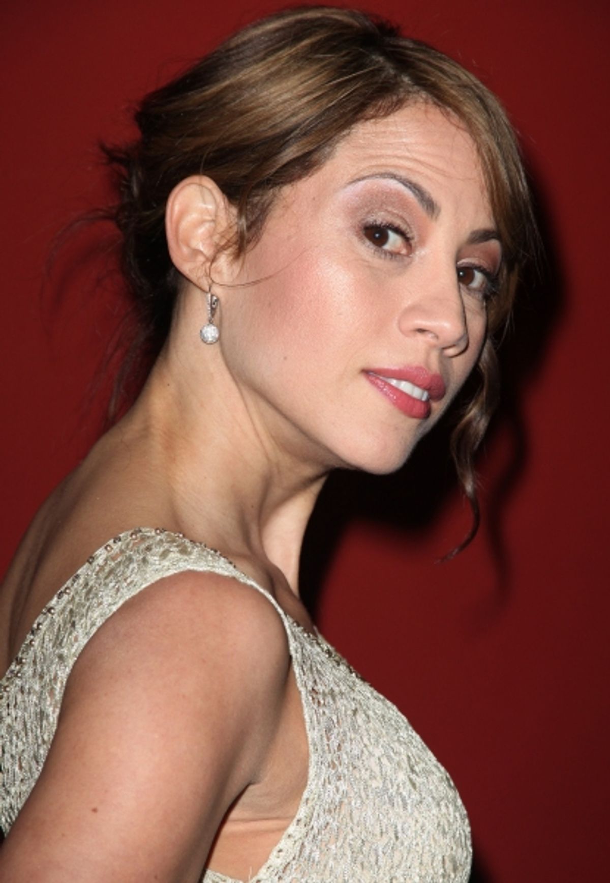 Elizabeth Rodriguez attending the 61st Annual Outer Critics Circle Awards Party at Sardi's in New York City. at 