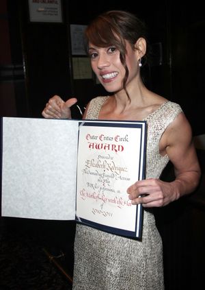 Elizabeth Rodriguez attending the 61st Annual Outer Critics Circle Awards Party at Sardi's in New York City. @ BroadwayWorld Elizabeth Rodriguez attending the 61st Annual Outer Critics Circle Awards Party at Sa Photo