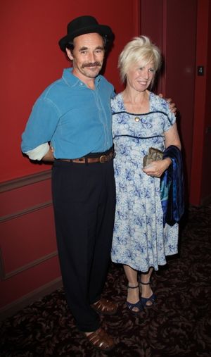 Mark Rylance & Claire van Kampen attending the 61st Annual Outer Critics Circle Award Photo