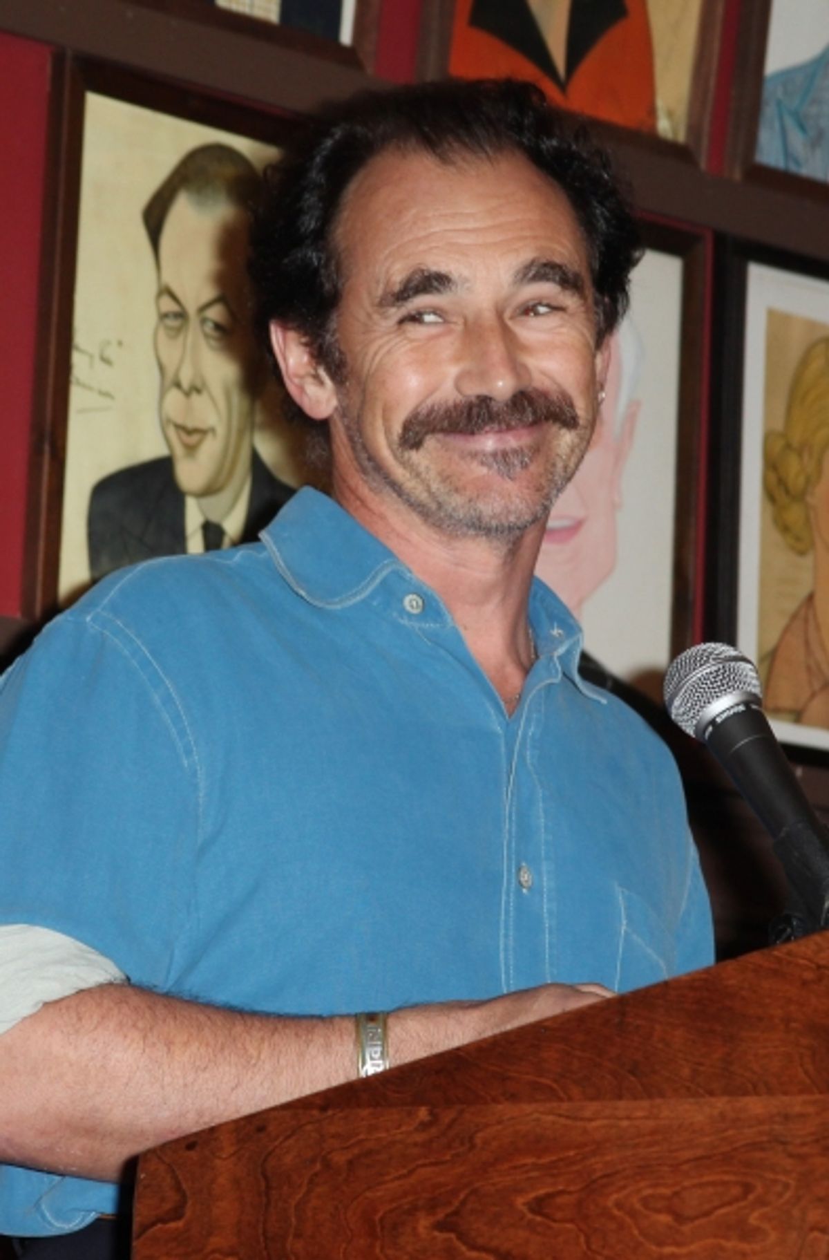 Mark Rylance attending the 61st Annual Outer Critics Circle Awards Party at Sardi's in New York City. at 