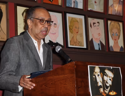 George C. Wolfe attending the 61st Annual Outer Critics Circle Awards Party at Sardi' Photo