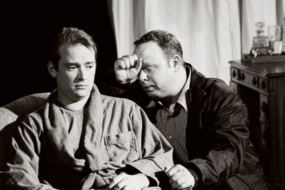 Jacob Walker as Oliver and Jarrad Hollbrook as Phillip at 