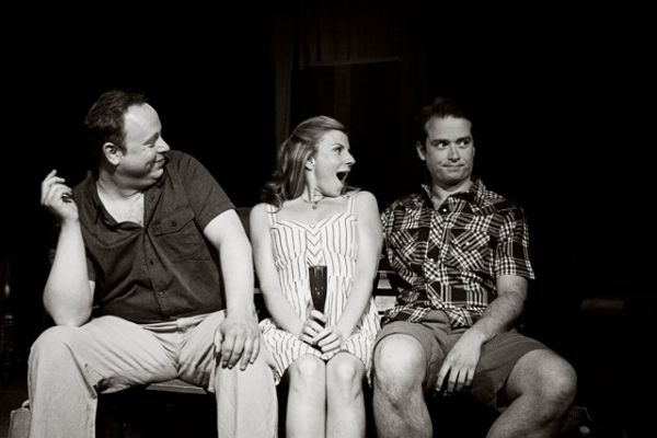 Jarrad Hollbrook (Phillip), Barbara Andrews (Sylvia), and Jacob Walker (Oliver) Photo