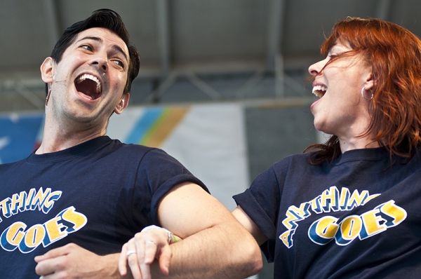 Josh Franklin & Tari Kelly  Photo