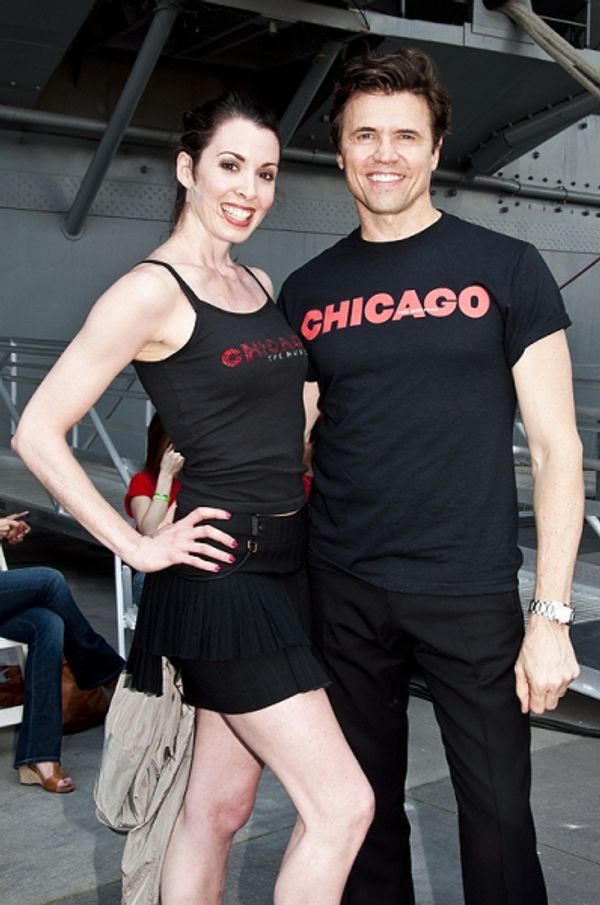 Melissa Rae Mahon & Brent Barrett Photo