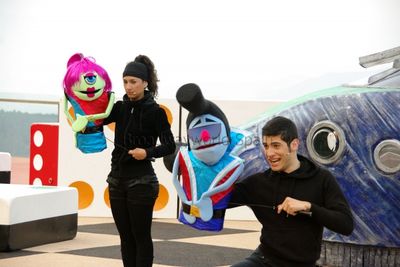Talaya (Karen Gutierrez) y Rolling (VÃ­Â­ctor GÃ³mez)
 Photo