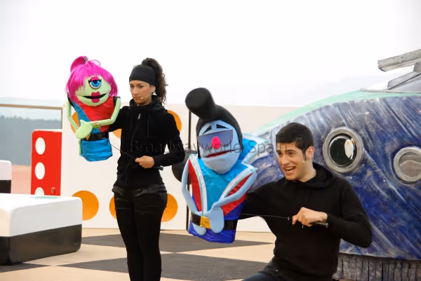 Talaya (Karen Gutierrez) y Rolling (VÃ­Â­ctor GÃ³mez)
 Photo