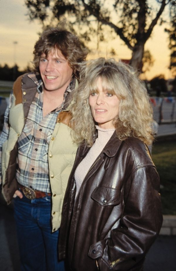 Jeff Conaway & Rona Newton John in Los Angeles. 1982  Photo