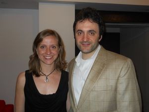 Director of H4, Allegra Libonati and Shakespeare's Slave director Eric Parness @ BroadwayWorld Director of H4, Allegra Libonati and Shakespeare's Slave director Eric Parness Photo