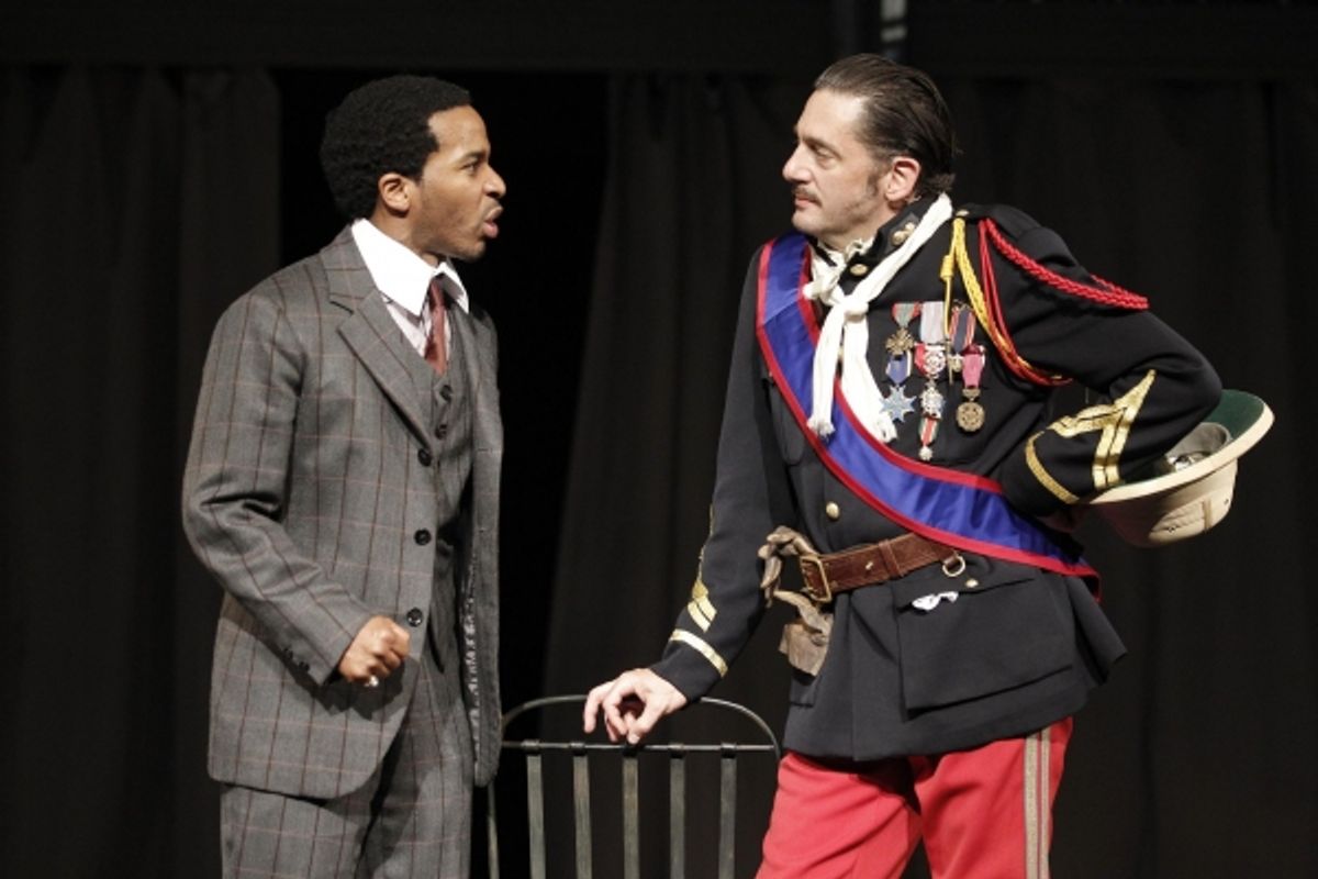 Andre Holland and Reg Rogers at 