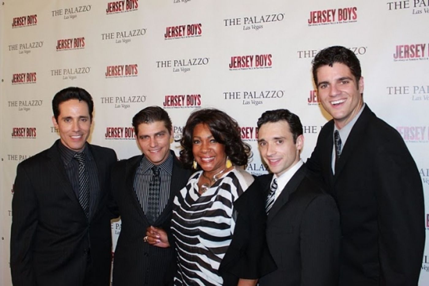 Photo Flash: Mary Wilson Visits JERSEY BOYS Vegas  Image