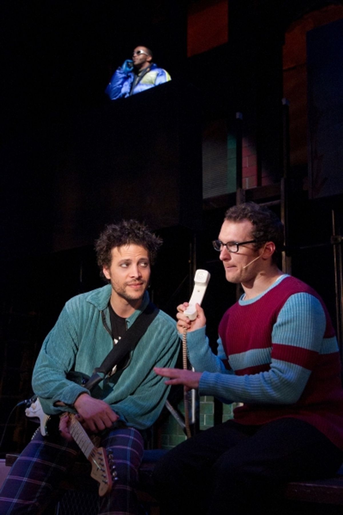 Justin Guarini, Drew Gasparini at 