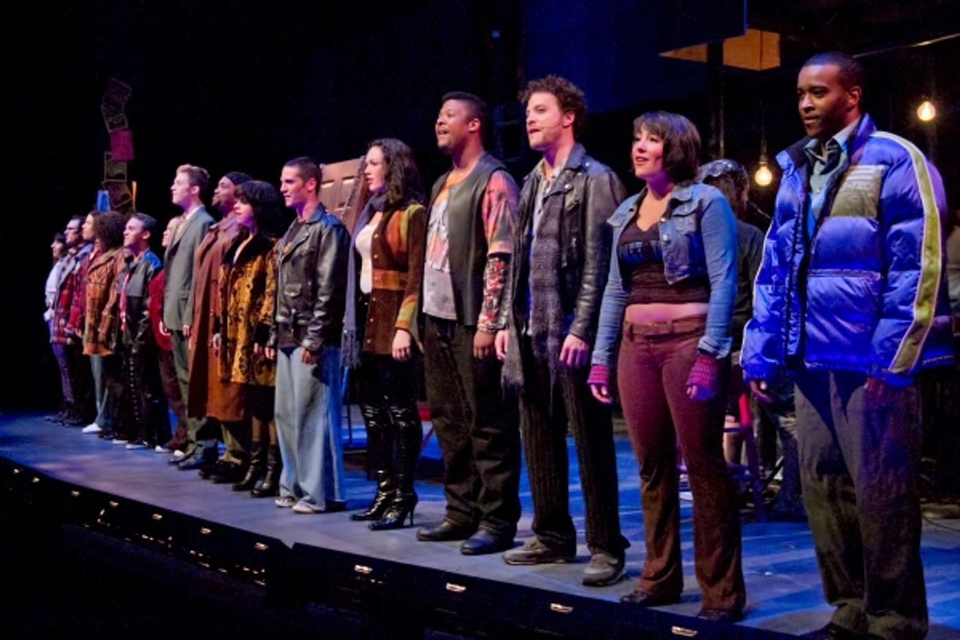 Photo Flash: Justin Guarini and Drew Gasparini Lead Surflight's RENT!  Image